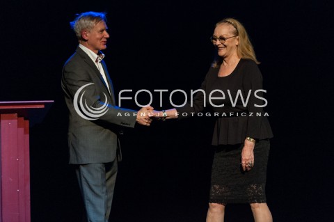  02.12.2013 WARSZAWA TEATR ATENEUM<br />HEROINA POLSKIEGO KINA 2013<br />N/Z ANDRZEJ PRECIGS BARBARA BRYLSKA<br /> 