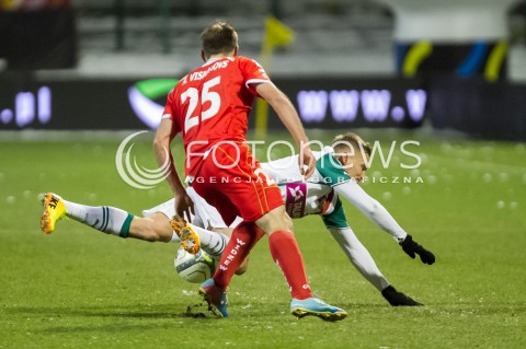  07.12.2013 LODZ PILKA NOZNA T-MOBILE EKSTRAKLASA SEZON 2012/2013 FOOTBALL POLISH EKSTRAKLASA SEASON WIDZEW LODZ - SLASK WROCLAW N/Z ALEKSEJS VISNAKOVS SYLWESTER PATEJUK   