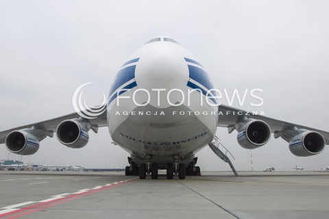 Przylot samolotu An-124 Rusłan do Rzeszowa