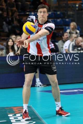  15.12.2013 RZESZOW <br />SIATKOWKA PLUS LIGA 2013/2014 MEN VOLLEYBALL POLAND POLISH PLUSLIGA LEAGUE SEASON 2013/2014 <br />MECZ ASSECO RESOVIA RZESZOW - INDYKPOL AZS OLSZTYN<br />N/Z JOCHEN SCHOPS SYLWETKA <br /> 