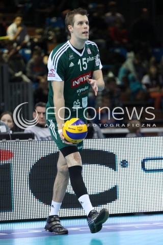  15.12.2013 RZESZOW <br />SIATKOWKA PLUS LIGA 2013/2014 MEN VOLLEYBALL POLAND POLISH PLUSLIGA LEAGUE SEASON 2013/2014 <br />MECZ ASSECO RESOVIA RZESZOW - INDYKPOL AZS OLSZTYN<br />N/Z MATTI OIVANEN SYLWETKA <br /> 