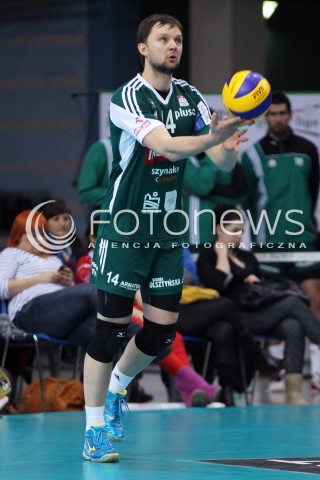  15.12.2013 RZESZOW <br />SIATKOWKA PLUS LIGA 2013/2014 MEN VOLLEYBALL POLAND POLISH PLUSLIGA LEAGUE SEASON 2013/2014 <br />MECZ ASSECO RESOVIA RZESZOW - INDYKPOL AZS OLSZTYN<br />N/Z GRZEGORZ PAJAK SYLWETKA <br /> 