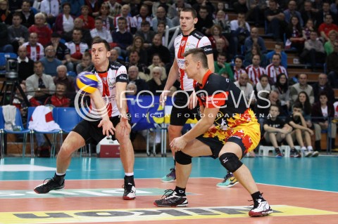  15.12.2013 RZESZOW <br />SIATKOWKA PLUS LIGA 2013/2014 MEN VOLLEYBALL POLAND POLISH PLUSLIGA LEAGUE SEASON 2013/2014 <br />MECZ ASSECO RESOVIA RZESZOW - INDYKPOL AZS OLSZTYN<br />N/Z OLIEG ACHREM KRZYSZTOF IGNACZAK DAWID KONARSKI <br /> 