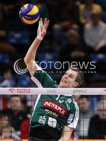  15.12.2013 RZESZOW <br />SIATKOWKA PLUS LIGA 2013/2014 MEN VOLLEYBALL POLAND POLISH PLUSLIGA LEAGUE SEASON 2013/2014 <br />MECZ ASSECO RESOVIA RZESZOW - INDYKPOL AZS OLSZTYN<br />N/Z MATTI OIVANEN SYLWETKA <br /> 