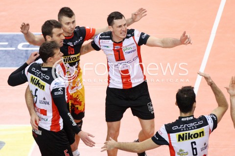  15.12.2013 RZESZOW <br />SIATKOWKA PLUS LIGA 2013/2014 MEN VOLLEYBALL POLAND POLISH PLUSLIGA LEAGUE SEASON 2013/2014 <br />MECZ ASSECO RESOVIA RZESZOW - INDYKPOL AZS OLSZTYN<br />N/Z ALEH ACHREM OLIEG AKHREM KRZYSZTOF IGNACZAK PETER VERES RADOSC EMOCJE <br /> 