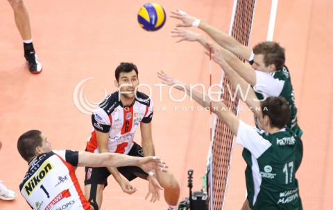  15.12.2013 RZESZOW <br />SIATKOWKA PLUS LIGA 2013/2014 MEN VOLLEYBALL POLAND POLISH PLUSLIGA LEAGUE SEASON 2013/2014 <br />MECZ ASSECO RESOVIA RZESZOW - INDYKPOL AZS OLSZTYN<br />N/Z GRZEGORZ KOSOK DAWID KONARSKI BARTOSZ KRZYSIEK <br /> 