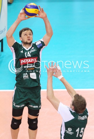  15.12.2013 RZESZOW <br />SIATKOWKA PLUS LIGA 2013/2014 MEN VOLLEYBALL POLAND POLISH PLUSLIGA LEAGUE SEASON 2013/2014 <br />MECZ ASSECO RESOVIA RZESZOW - INDYKPOL AZS OLSZTYN<br />N/Z GRZEGORZ PAJAK MATTI OIVANEN <br /> 