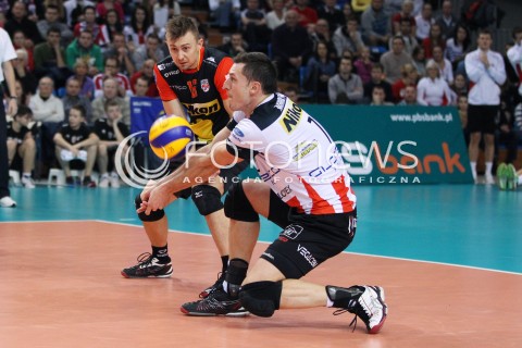  18.12.2013 RZESZOW POLAND <br />SIATKOWKA LIGA MISTRZOW MEN CEV VOLLEYBALL CHAMPIONS LEAGUE 2013 MATCH <br />ASSECO RESOVIA - PARIS VOLLEY <br />N/Z OLIEG ACHREM KRZYSZTOF IGNACZAK <br /> 