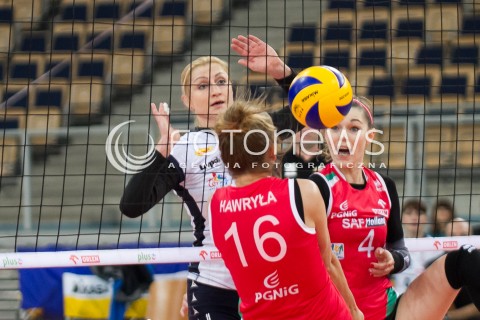  20.12.2013 LODZ SIATKOWKA ORLEN LIGA SEZON 2013/2014 VOLLEYBALL POLISH SEASON BEEF MASTER BUDOWLANI LODZ - PGNIG NAFTA PILA N/Z SYLWIA PYCIA EMILIA KAJZER   