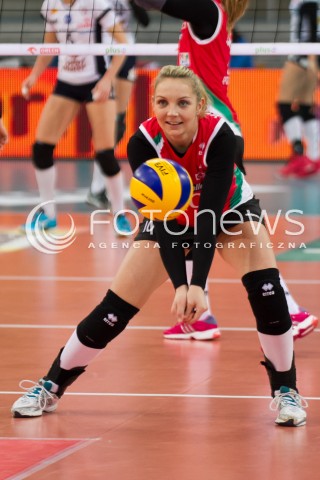  20.12.2013 LODZ SIATKOWKA ORLEN LIGA SEZON 2013/2014 VOLLEYBALL POLISH SEASON BEEF MASTER BUDOWLANI LODZ - PGNIG NAFTA PILA N/Z NATALIA KRAWULSKA SYLWETKA   