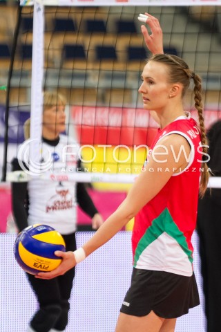  20.12.2013 LODZ SIATKOWKA ORLEN LIGA SEZON 2013/2014 VOLLEYBALL POLISH SEASON BEEF MASTER BUDOWLANI LODZ - PGNIG NAFTA PILA N/Z NATALIA KRAWULSKA SYLWETKA   