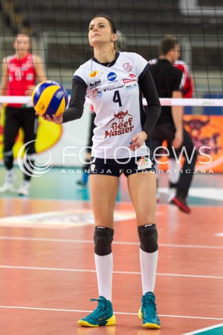  20.12.2013 LODZ SIATKOWKA ORLEN LIGA SEZON 2013/2014 VOLLEYBALL POLISH SEASON BEEF MASTER BUDOWLANI LODZ - PGNIG NAFTA PILA N/Z ANITA KWIATKOWSKA SYLWETKA   