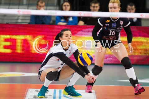  20.12.2013 LODZ SIATKOWKA ORLEN LIGA SEZON 2013/2014 VOLLEYBALL POLISH SEASON BEEF MASTER BUDOWLANI LODZ - PGNIG NAFTA PILA N/Z ANITA KWIATKOWSKA    