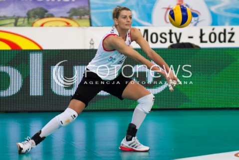  20.12.2013 LODZ SIATKOWKA ORLEN LIGA SEZON 2013/2014 VOLLEYBALL POLISH SEASON BEEF MASTER BUDOWLANI LODZ - PGNIG NAFTA PILA N/Z JOANNA KULIGOWSKA  SYLWETKA   