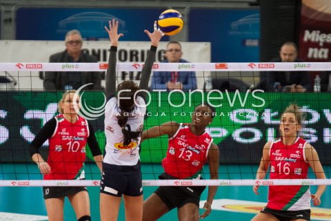  20.12.2013 LODZ SIATKOWKA ORLEN LIGA SEZON 2013/2014 VOLLEYBALL POLISH SEASON BEEF MASTER BUDOWLANI LODZ - PGNIG NAFTA PILA N/Z FAIMIE ROSE KINGSLEY   