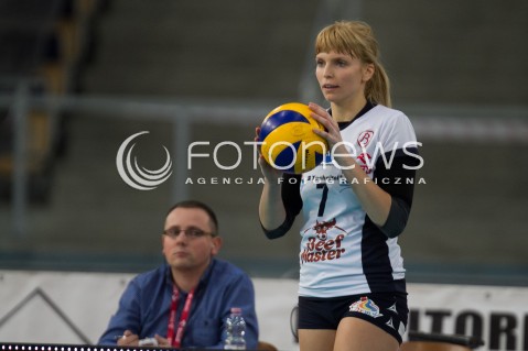  20.12.2013 LODZ SIATKOWKA ORLEN LIGA SEZON 2013/2014 VOLLEYBALL POLISH SEASON BEEF MASTER BUDOWLANI LODZ - PGNIG NAFTA PILA N/Z NATALIA NUSZEL SYLWETKA   