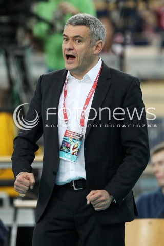  04.01.2014 LODZ ATLAS ARENA<br />SIATKOWKA KOBIET<br />KWALIFIKACJE DO MISTRZOSTW SWIATA 2014<br />2014 FIVB WORLD CHAMPIONSHIP - EUROPEAN QUALIFICATION WOMEN <br />MECZ BELGIA - SZWAJCARIA ( BELGIUM - SWITZERLAND )<br />N/Z GERT VANDE BROEK TRENER ( HEAD COACH ) ZLOSC RADOSC EMOCJE<br /> 
