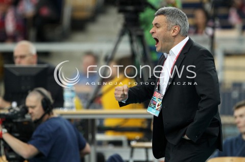  04.01.2014 LODZ ATLAS ARENA<br />SIATKOWKA KOBIET<br />KWALIFIKACJE DO MISTRZOSTW SWIATA 2014<br />2014 FIVB WORLD CHAMPIONSHIP - EUROPEAN QUALIFICATION WOMEN <br />MECZ BELGIA - SZWAJCARIA ( BELGIUM - SWITZERLAND )<br />N/Z GERT VANDE BROEK TRENER ( HEAD COACH ) ZLOSC RADOSC EMOCJE<br /> 