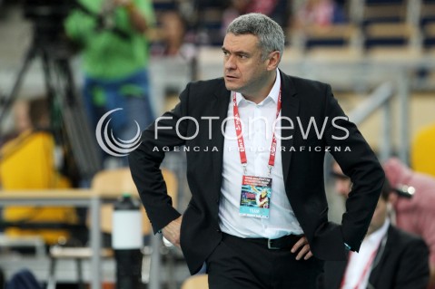  04.01.2014 LODZ ATLAS ARENA<br />SIATKOWKA KOBIET<br />KWALIFIKACJE DO MISTRZOSTW SWIATA 2014<br />2014 FIVB WORLD CHAMPIONSHIP - EUROPEAN QUALIFICATION WOMEN <br />MECZ BELGIA - SZWAJCARIA ( BELGIUM - SWITZERLAND )<br />N/Z GERT VANDE BROEK TRENER ( HEAD COACH ) ZLOSC  EMOCJE<br /> 