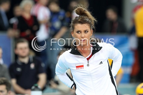 04.01.2014 LODZ ATLAS ARENA<br />SIATKOWKA KOBIET<br />KWALIFIKACJE DO MISTRZOSTW SWIATA 2014<br />2014 FIVB WORLD CHAMPIONSHIP - EUROPEAN QUALIFICATION WOMEN <br />MECZ POLSKA - HISZPANIA ( POLAND - SPAIN )<br />N/Z KATARZYNA SKOWRONSKA - DOLATA SYLWETKA <br /> 