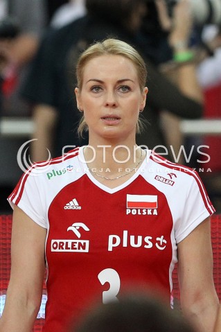 04.01.2014 LODZ ATLAS ARENA<br />SIATKOWKA KOBIET<br />KWALIFIKACJE DO MISTRZOSTW SWIATA 2014<br />2014 FIVB WORLD CHAMPIONSHIP - EUROPEAN QUALIFICATION WOMEN <br />MECZ POLSKA - HISZPANIA ( POLAND - SPAIN )<br />N/Z ELEONORA DZIEKIEWICZ SYLWETKA GLOWKA PORTRET<br /> 
