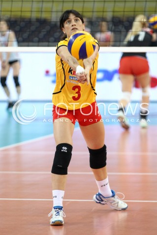  05.01.2014 LODZ ATLAS ARENA<br />SIATKOWKA KOBIET<br />KWALIFIKACJE DO MISTRZOSTW SWIATA 2014<br />2014 FIVB WORLD CHAMPIONSHIP - EUROPEAN QUALIFICATION WOMEN <br />MECZ SZWAJCARIA - HISZPANIA ( SWITZERLAND - SPAIN )<br />N/Z ANA BELEN PEREZ FERNANDEZ SYLWETKA <br /> 