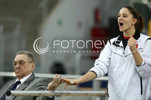  05.01.2014 LODZ ATLAS ARENA<br />SIATKOWKA KOBIET<br />KWALIFIKACJE DO MISTRZOSTW SWIATA 2014<br />2014 FIVB WORLD CHAMPIONSHIP - EUROPEAN QUALIFICATION WOMEN <br />MECZ SZWAJCARIA - HISZPANIA ( SWITZERLAND - SPAIN )<br />N/Z ANDRZEJ NIEMCZYK LAURA UNTERNAHRER RADOSC EMOCJE <br /> 