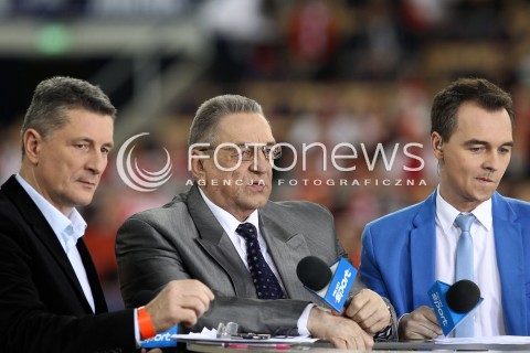  05.01.2014 LODZ ATLAS ARENA<br />SIATKOWKA KOBIET<br />KWALIFIKACJE DO MISTRZOSTW SWIATA 2014<br />2014 FIVB WORLD CHAMPIONSHIP - EUROPEAN QUALIFICATION WOMEN <br />MECZ POLSKA - BELGIA ( POLAND - BELGIUM )<br />N/Z IRENEUSZ MAZUR ANDRZEJ NIEMCZYK JERZY MIELEWSKI<br /> 