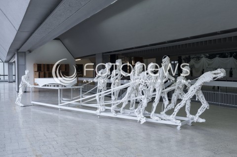  05.01.2014 WARSZAWA MUZEUM SZTUKI NOWOCZESNEJ<br />WYSTAWA W SERCU KRAJU<br />N/Z EKSPOZYCJA<br /> 