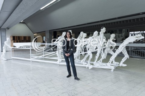  05.01.2014 WARSZAWA MUZEUM SZTUKI NOWOCZESNEJ<br />WYSTAWA W SERCU KRAJU<br />N/Z JOANNA MYTKOWSKA DYREKTOR MUZEUM SZTUKI NOWOCZESNEJ<br /> 