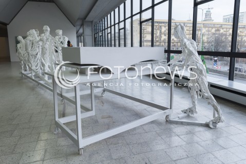  05.01.2014 WARSZAWA MUZEUM SZTUKI NOWOCZESNEJ<br />WYSTAWA W SERCU KRAJU<br />N/Z EKSPOZYCJA<br /> 