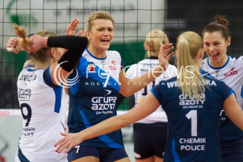  08.01.2014 LODZ SIATKOWKA ORLEN LIGA SEZON 2013/2014 VOLLEYBALL POLISH SEASON BEEF MASTER BUDOWLANI LODZ - KPS CHEMIK POLICE N/Z RADOSC MALGORZATA GLINKA  