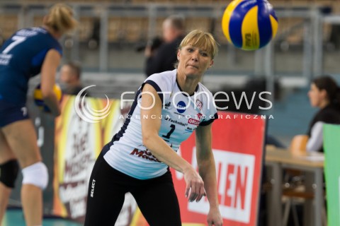  08.01.2014 LODZ SIATKOWKA ORLEN LIGA SEZON 2013/2014 VOLLEYBALL POLISH SEASON BEEF MASTER BUDOWLANI LODZ - KPS CHEMIK POLICE N/Z MAGDALENA SLIWA SYLWETKA  