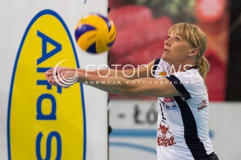  08.01.2014 LODZ SIATKOWKA ORLEN LIGA SEZON 2013/2014 VOLLEYBALL POLISH SEASON BEEF MASTER BUDOWLANI LODZ - KPS CHEMIK POLICE N/Z MAGDALENA SLIWA SYLWETKA  