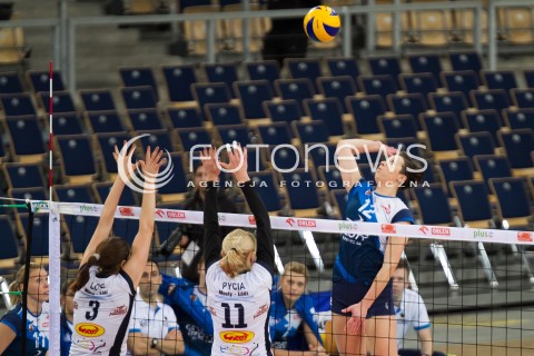  08.01.2014 LODZ SIATKOWKA ORLEN LIGA SEZON 2013/2014 VOLLEYBALL POLISH SEASON BEEF MASTER BUDOWLANI LODZ - KPS CHEMIK POLICE N/Z IZABELA KOWALINSKA  