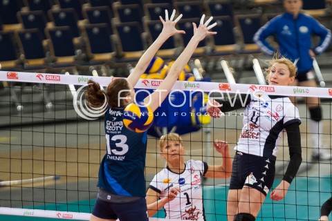  08.01.2014 LODZ SIATKOWKA ORLEN LIGA SEZON 2013/2014 VOLLEYBALL POLISH SEASON BEEF MASTER BUDOWLANI LODZ - KPS CHEMIK POLICE N/Z SYLWIA PYCIA   