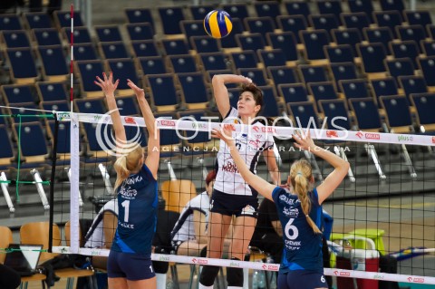  08.01.2014 LODZ SIATKOWKA ORLEN LIGA SEZON 2013/2014 VOLLEYBALL POLISH SEASON BEEF MASTER BUDOWLANI LODZ - KPS CHEMIK POLICE N/Z OLGA TRACH  