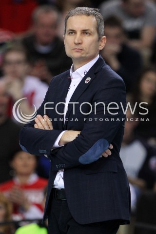  08.01.2014 RZESZOW <br />SIATKOWKA PLUS LIGA 2013/2014 MEN VOLLEYBALL POLAND POLISH PLUSLIGA LEAGUE SEASON 2013/2014 <br />MECZ ASSECO RESOVIA RZESZOW - JASTRZEBSKI WEGIEL <br />N/Z ANDRZEJ KOWAL TRENER ( HEAD COACH ) SYLWETKA <br /> 