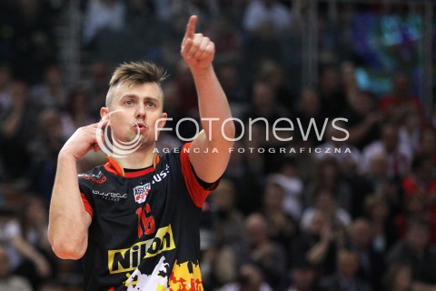  08.01.2014 RZESZOW <br />SIATKOWKA PLUS LIGA 2013/2014 MEN VOLLEYBALL POLAND POLISH PLUSLIGA LEAGUE SEASON 2013/2014 <br />MECZ ASSECO RESOVIA RZESZOW - JASTRZEBSKI WEGIEL <br />N/Z KRZYSZTOF IGNACZAK SYLWETKA <br /> 