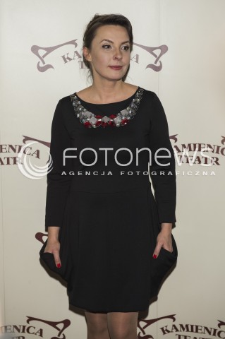  08.01.2014 WARSZAWA<br />
SPEKTAKL SCENY Z ZYCIA MALZENSKIEGO W TEATRZE KAMIENICA<br />
N/Z JUSTYNA SIENCZYLLO<br />
 