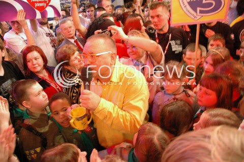  12.01.2014 WARSZAWA<br />
22. FINAL WIELKIEJ ORKIESTRY SWIATECZNEJ POMOCY<br />
N/Z JUREK OWSIAK<br />
 