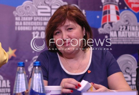  12.01.2014 WARSZAWA<br />
22. FINAL WIELKIEJ ORKIESTRY SWIATECZNEJ POMOCY<br />
N/Z KONFERENCJA PRASOWA LIDIA NIEDZWIEDZKA OWSIAK<br />
 