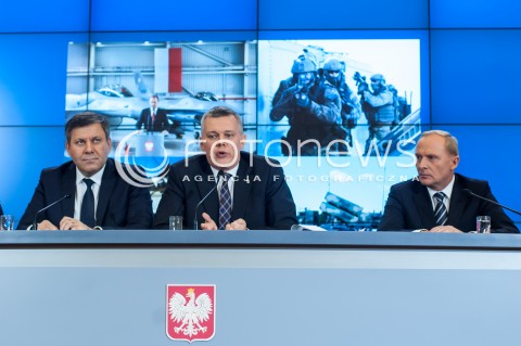 Konferencja prasowa Ministra Obrony Narodowej