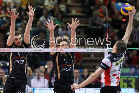  18.01.2014 RZESZOW <br />SIATKOWKA PLUS LIGA 2013/2014 MEN VOLLEYBALL POLAND POLISH PLUSLIGA LEAGUE SEASON 2013/2014 <br />MECZ ASSECO RESOVIA RZESZOW - PGE SKRA BELCHATOW <br />N/Z STPEHANE ANTIGA ANDRZEJ WRONA <br /> 