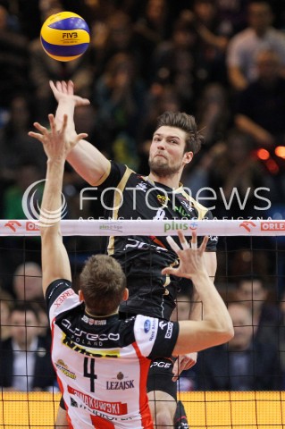  18.01.2014 RZESZOW <br />SIATKOWKA PLUS LIGA 2013/2014 MEN VOLLEYBALL POLAND POLISH PLUSLIGA LEAGUE SEASON 2013/2014 <br />MECZ ASSECO RESOVIA RZESZOW - PGE SKRA BELCHATOW <br />N/Z ANDRZEJ WRONA PIOTR NOWAKOWSKI <br /> 