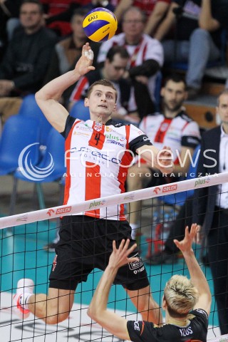  18.01.2014 RZESZOW <br />SIATKOWKA PLUS LIGA 2013/2014 MEN VOLLEYBALL POLAND POLISH PLUSLIGA LEAGUE SEASON 2013/2014 <br />MECZ ASSECO RESOVIA RZESZOW - PGE SKRA BELCHATOW <br />N/Z PIOTR NOWAKOWSKI <br /> 
