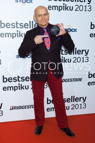  28.01.2014 WARSZAWA <br />BESTSELLERY EMPIKU 2013<br />N/Z ANDRZEJ PAGOWSKI<br /> 