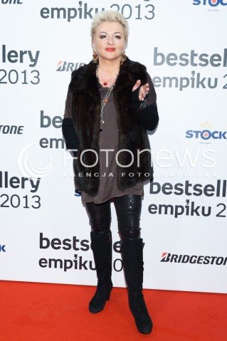  28.01.2014 WARSZAWA <br />BESTSELLERY EMPIKU 2013<br />N/Z HANNA BAKULA<br /> 