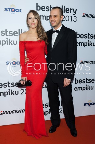  28.01.2014 WARSZAWA <br />BESTSELLERY EMPIKU 2013<br />N/Z EWA CHODAKOWSKA LEFTERIS KAVOUKIS<br /> 