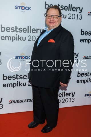  28.01.2014 WARSZAWA <br />BESTSELLERY EMPIKU 2013<br />N/Z RYSZARD KALISZ<br /> 